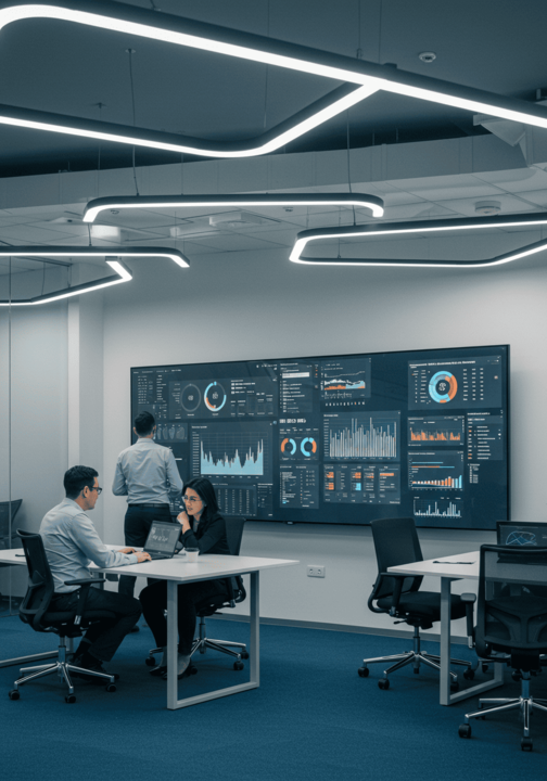 Equipe com experiência prática em Transformação Digital